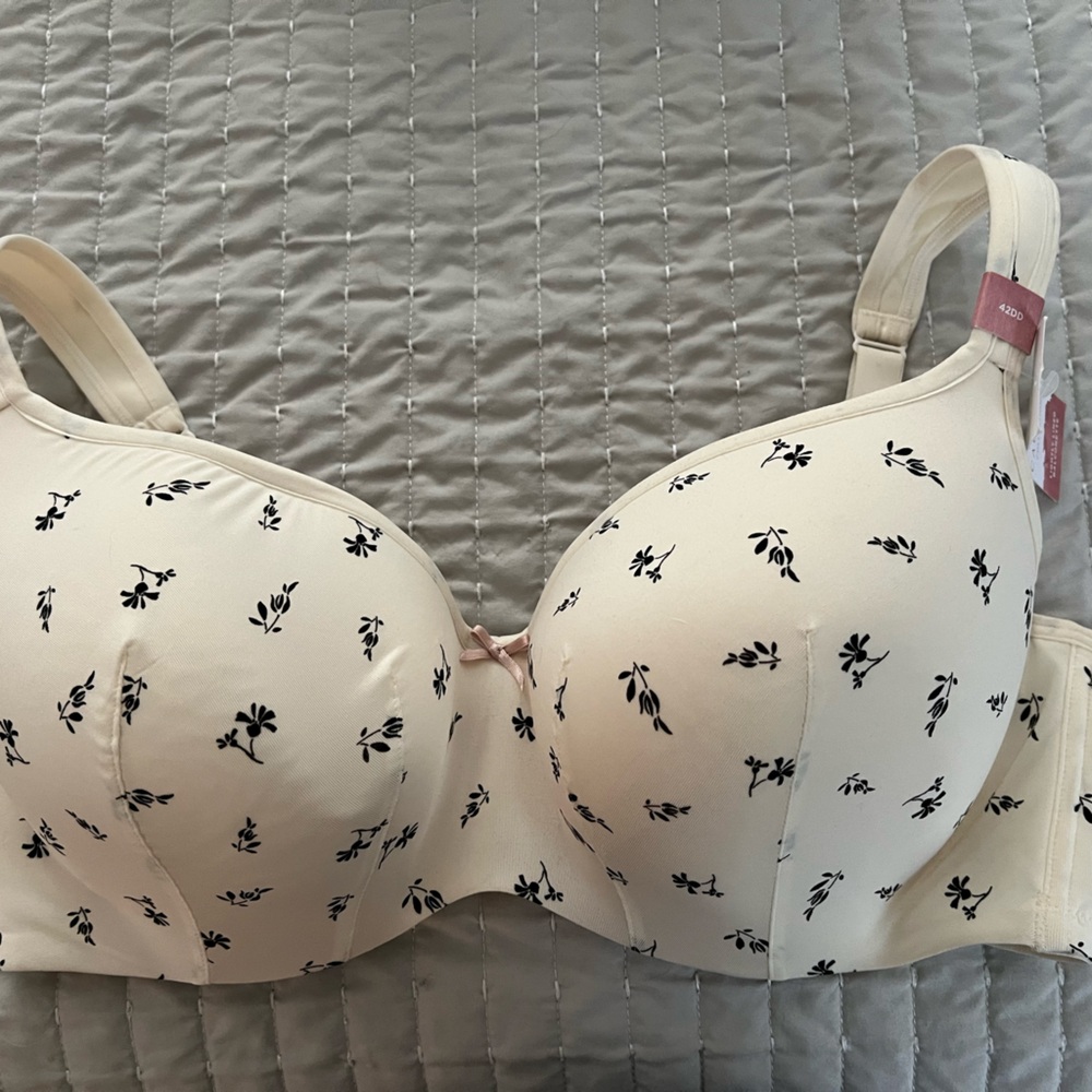 New Lane Bryant Caquie print Bra 42DD